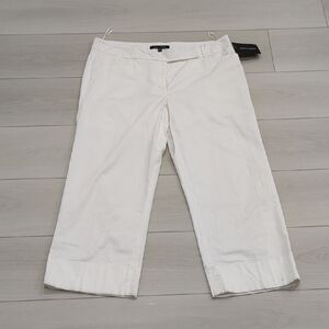 Judith & Charles Becca White Trousers Size 12 NWT